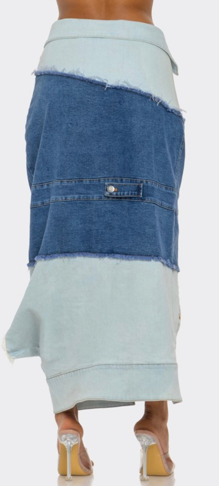 Twist and Turn Midi Skirt