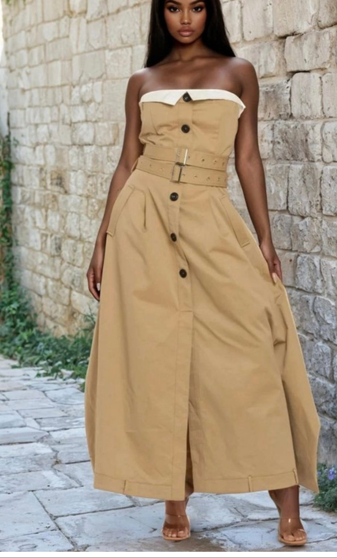 Trenchline Dress