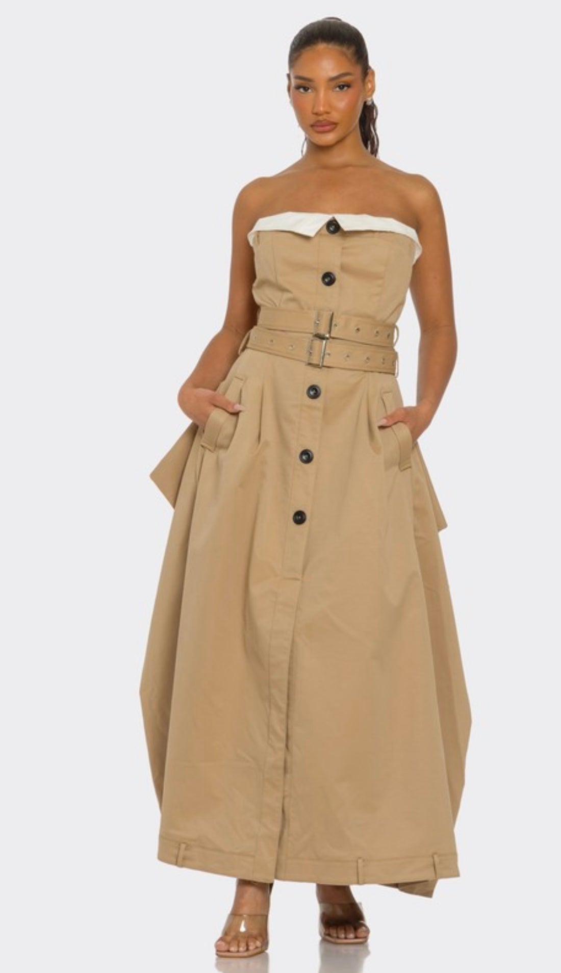 Trenchline Dress