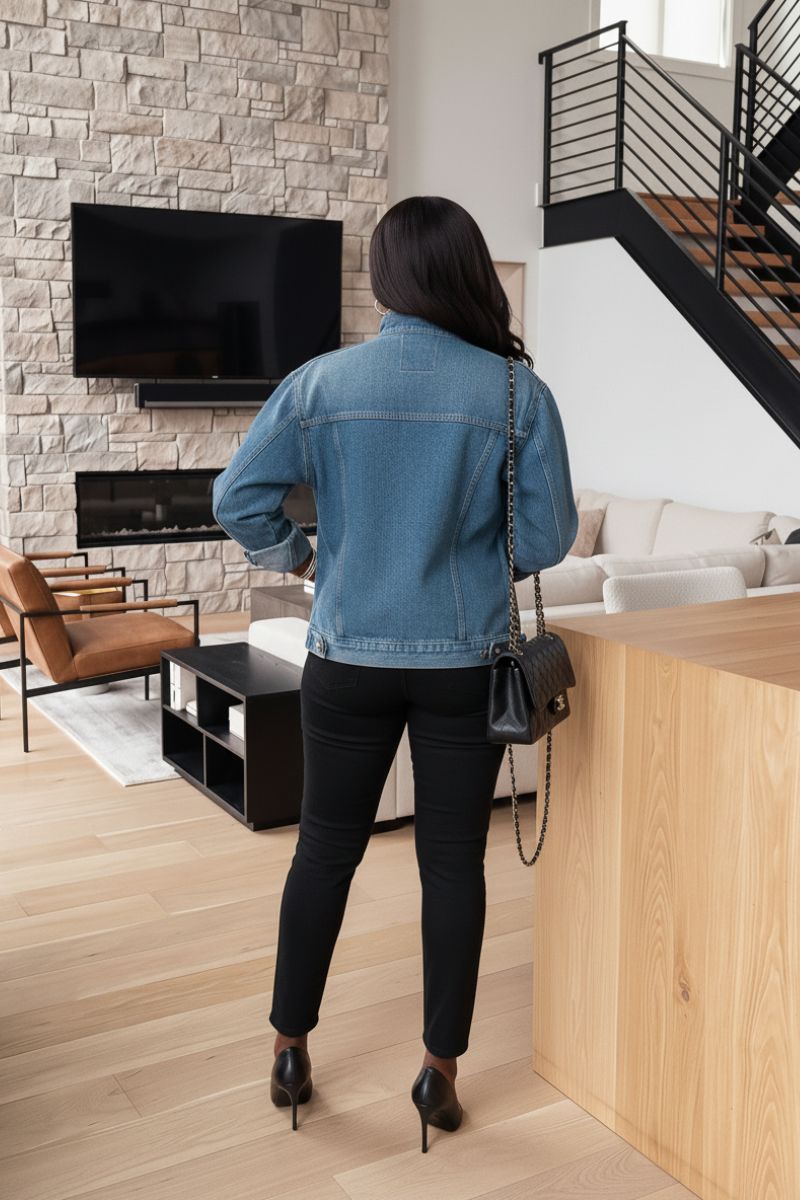 She's Arrived Denim Jacket